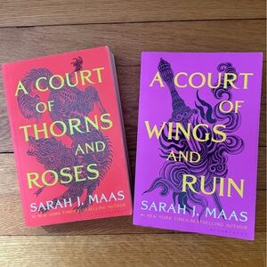 A Court of Thorns and Roses Series Books 1 and 3